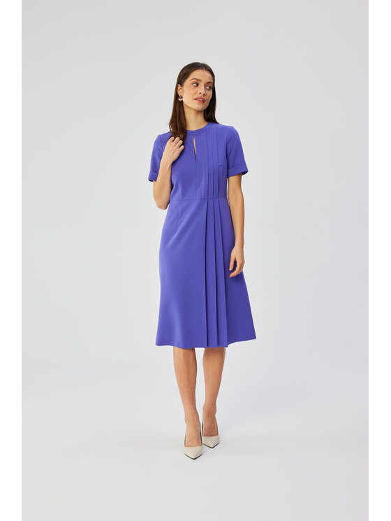 Stylove Večerné šaty S361 Fialová Comfortable Fit