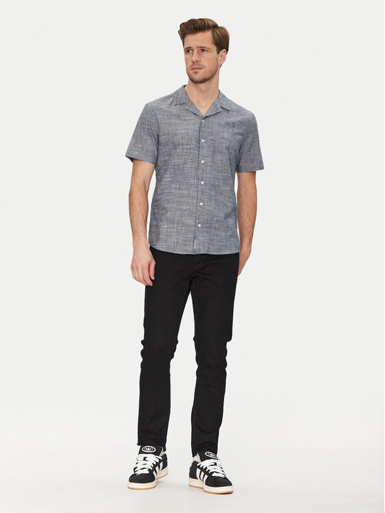Blend Blend Camicia 20717676 Blu Regular Fit