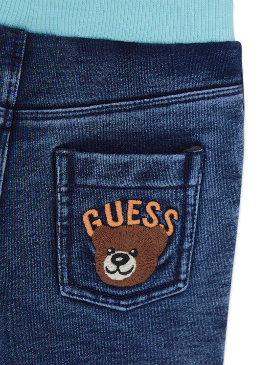Guess Guess Súprava Tričko a šortky I6GG05 K8HM4 Tyrkysová Regular Fit