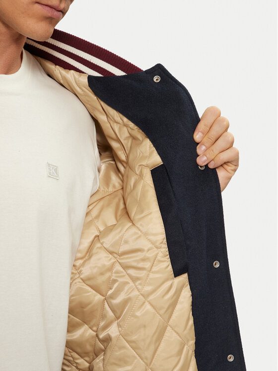 Tommy Jeans Tommy Jeans Μπόμπερ μπουφάν DM0DM19631 Σκούρο μπλε Regular Fit