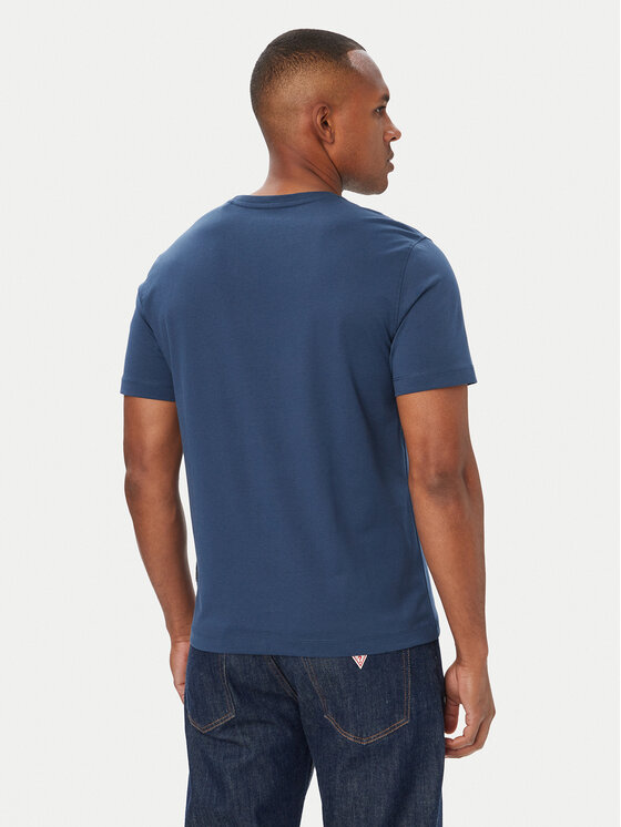 Guess Jeans Guess Jeans T-Shirt M6YI06 K3649 Granatowy Regular Fit