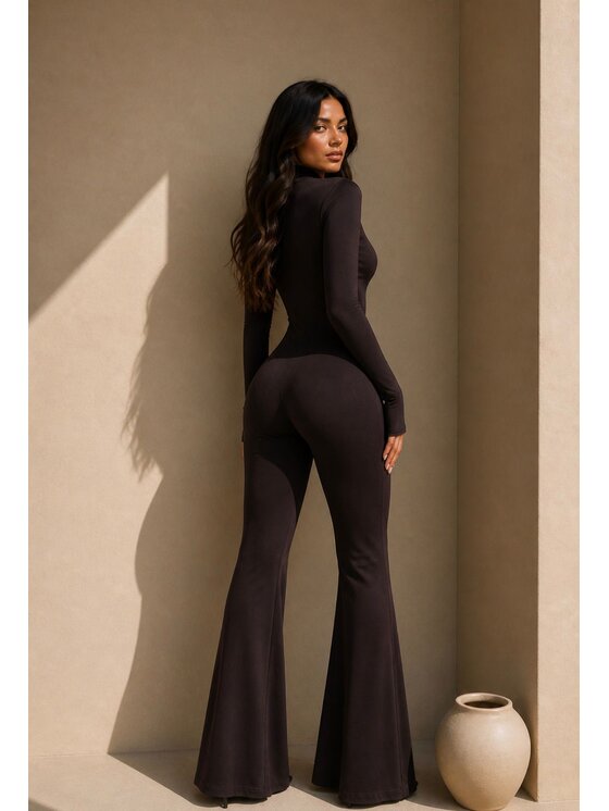 Agatha Studio Agatha Studio Kombinezon A26SS-AB-K11 Brązowy Slim Fit