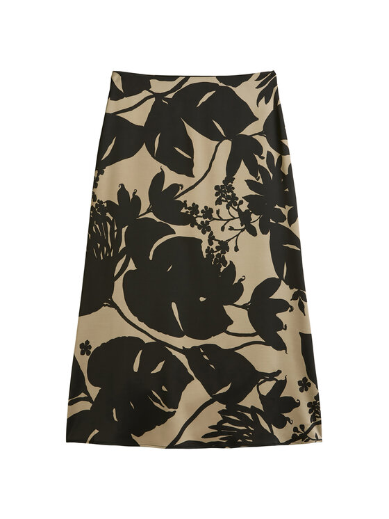 Marc O'Polo Marc O'Polo Midi suknja 503 0855 20041 Crna Regular Fit