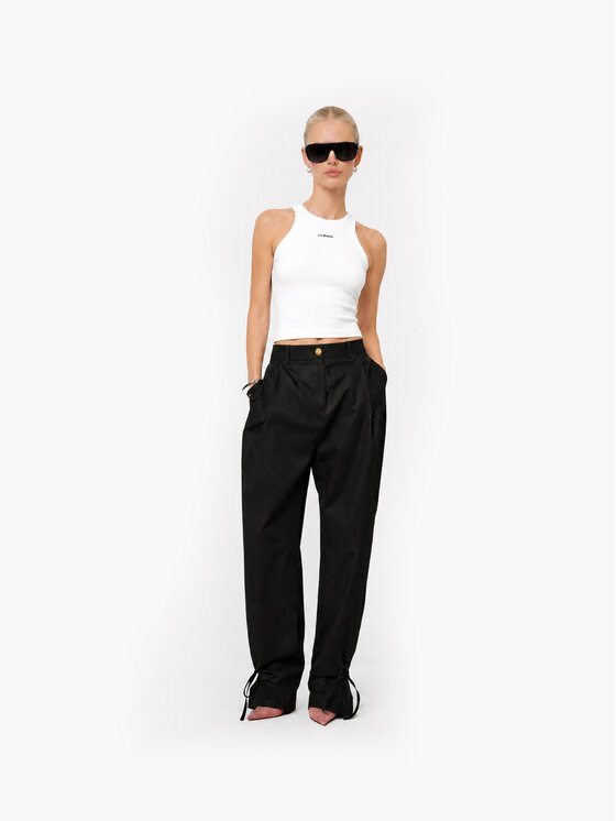 La Mania La Mania Top VENO Biały Basic Fit