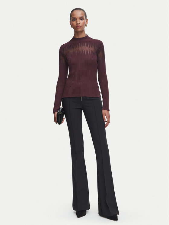 Rinascimento Rinascimento Блуза CFM0012380003 Бордо Slim Fit