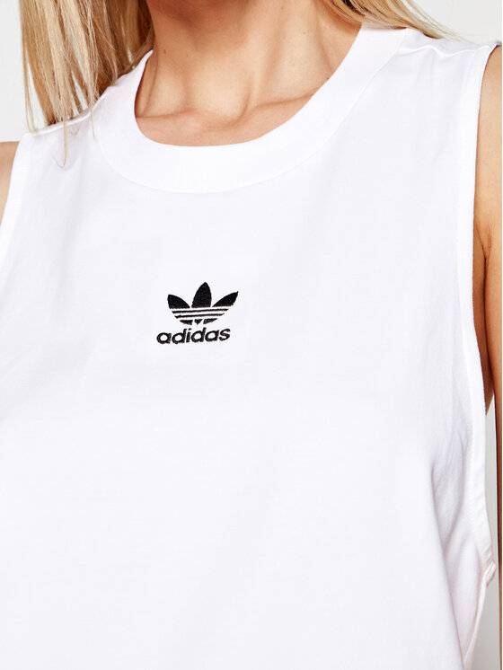 Top adicolor Classics GN2888 Bianco Loose Fit