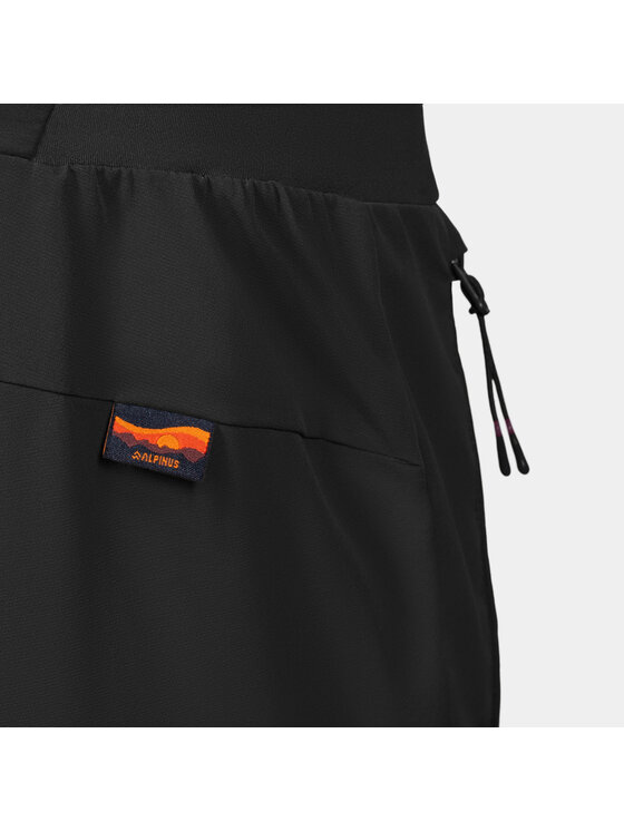 Alpinus Alpinus Joggery Tatlica Czarny Regular Fit