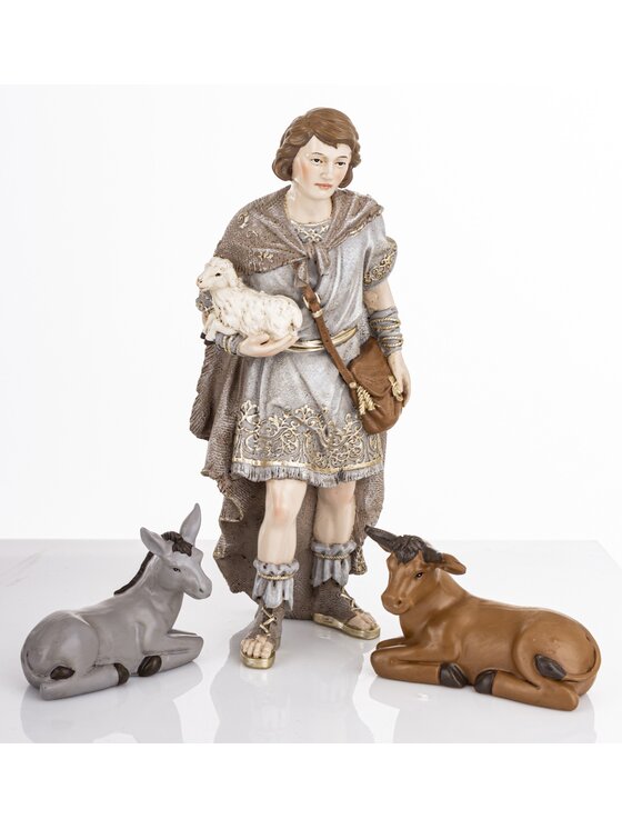 MIAhome MIAhome Figurka szopka NATALE 6 postaci, 26x69x23 cm Kolorowy