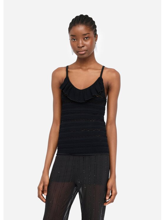 Liu Jo Liu Jo Maglione CF5193MS55NR9342 Nero Slim Fit