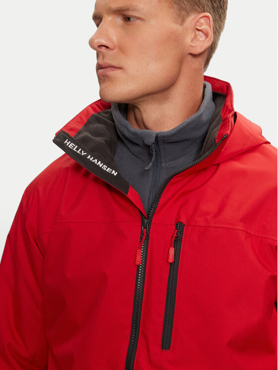 Helly Hansen Helly Hansen Kurtka żeglarska Midlayer Sailing 34442 Czerwony Regular Fit