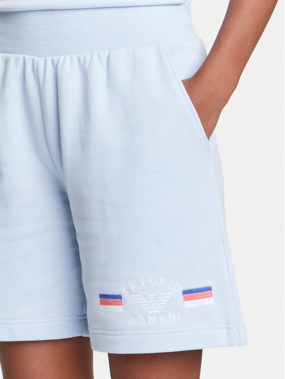 Emporio Armani Underwear Emporio Armani Underwear Pantaloni scurți sport EW000496 AF10882 U9273 Albastru celest Loose Fit
