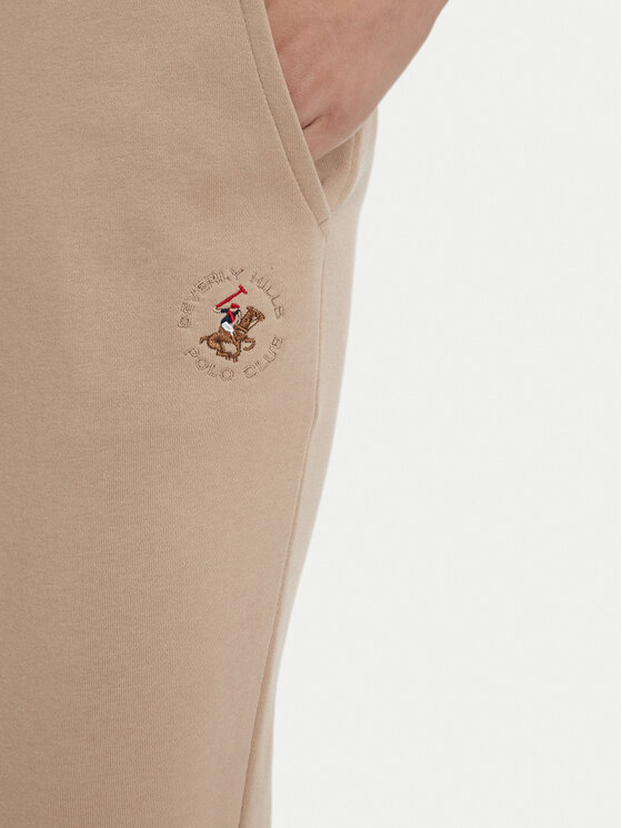 Beverly Hills Polo Club Beverly Hills Polo Club Melegítő alsó P-SS26W-TF546550 Bézs Regular Fit
