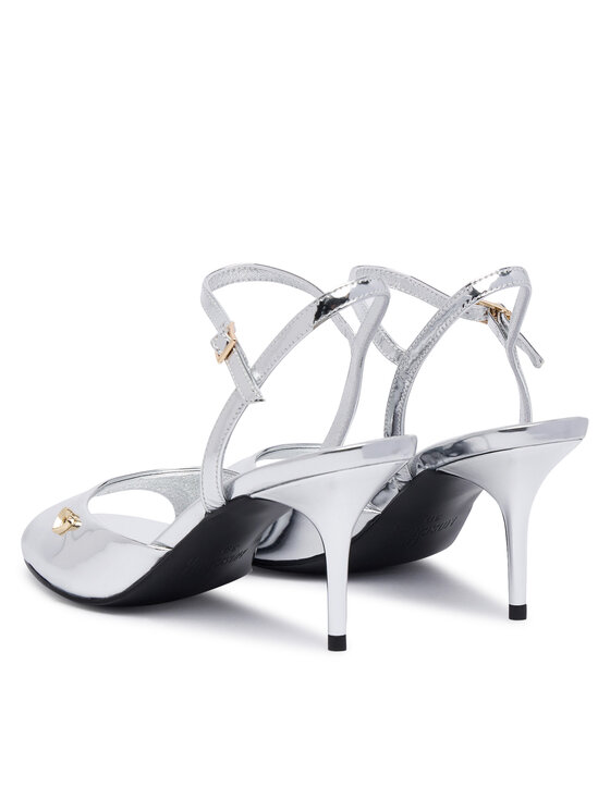 LOVE MOSCHINO LOVE MOSCHINO Sandale JA16107G0OJE090B Argintiu