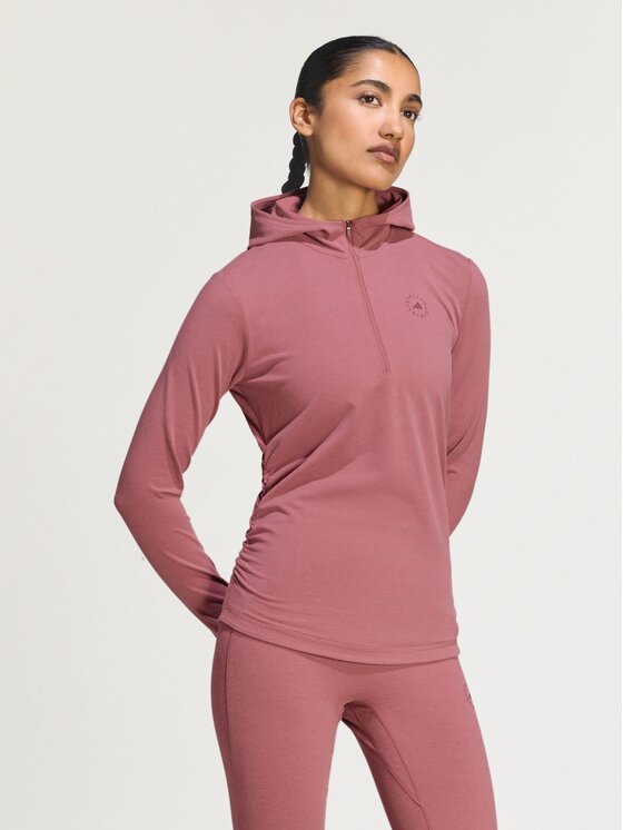 adidas by Stella McCartney adidas by Stella McCartney Bluza 172476 Różowy Slim Fit