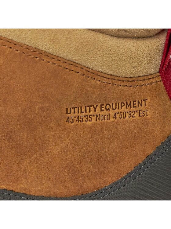 Palladium Palladium Schnürstiefeletten Pallabrousse Hkr Wp+ 08840-275-M Braun