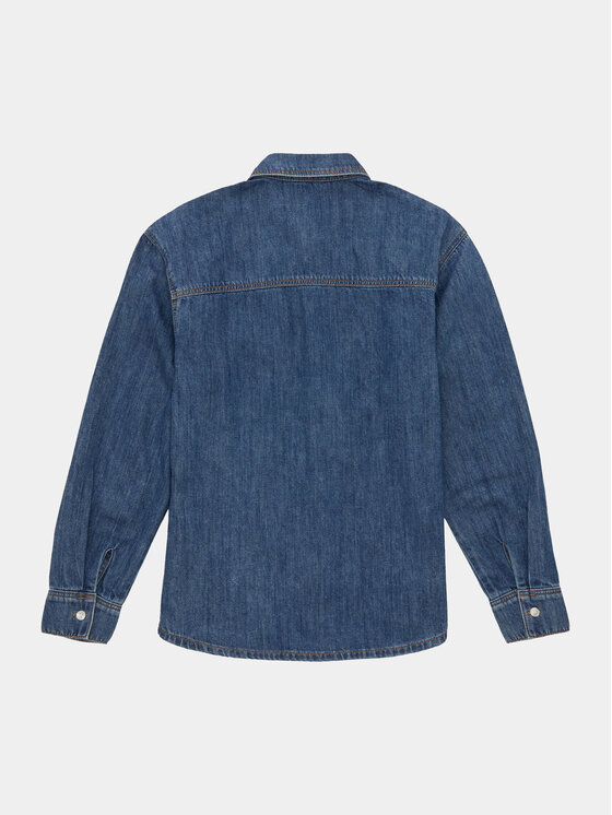 Tom Tailor Tom Tailor Koszula 1037946 Granatowy Regular Fit