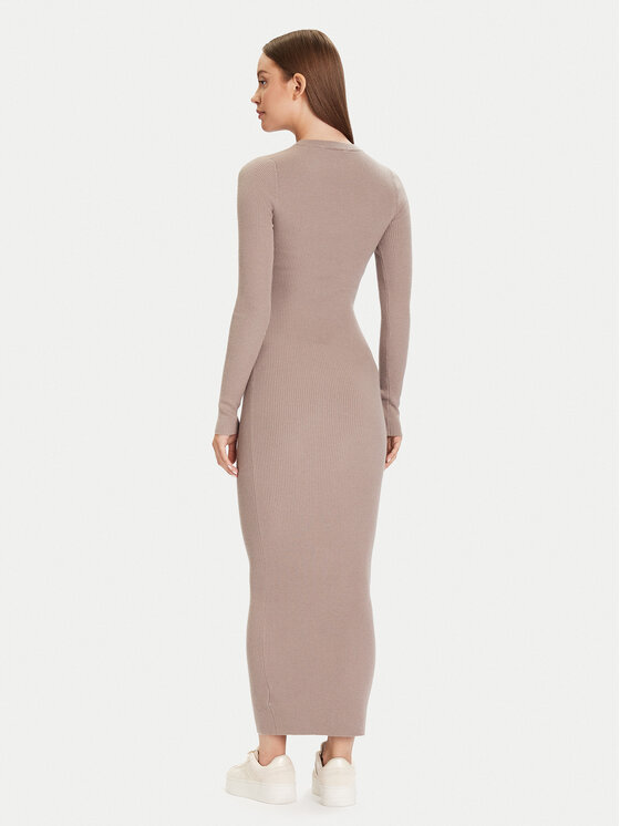 Guess Guess Trikotāžas kleita V5BK02 Z3JD2 Rozā Slim Fit