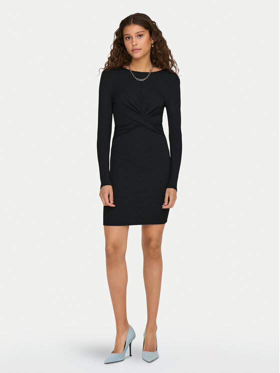 ONLY ONLY Φόρεμα κοκτέιλ Queen 15189967 Μαύρο Regular Fit