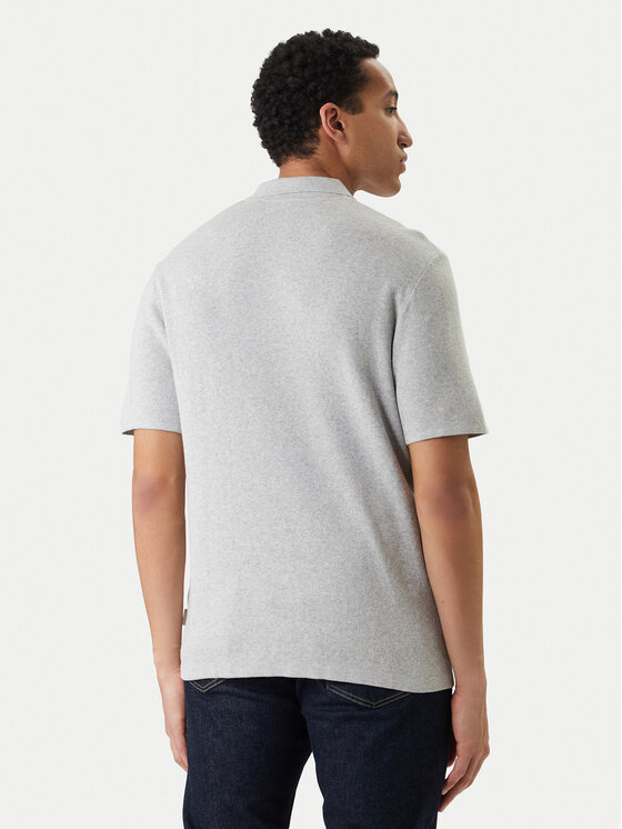 Jack & Jones Jack & Jones Polokošeľa Norrebro 12297926 Sivá Relaxed Fit