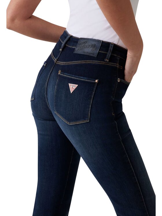 Guess Guess Τζιν Sexy straight power Σκούρο μπλε Straight Leg