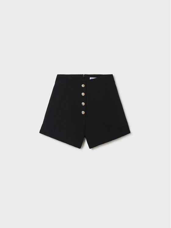 Pantaloncini di tessuto 6235 Nero