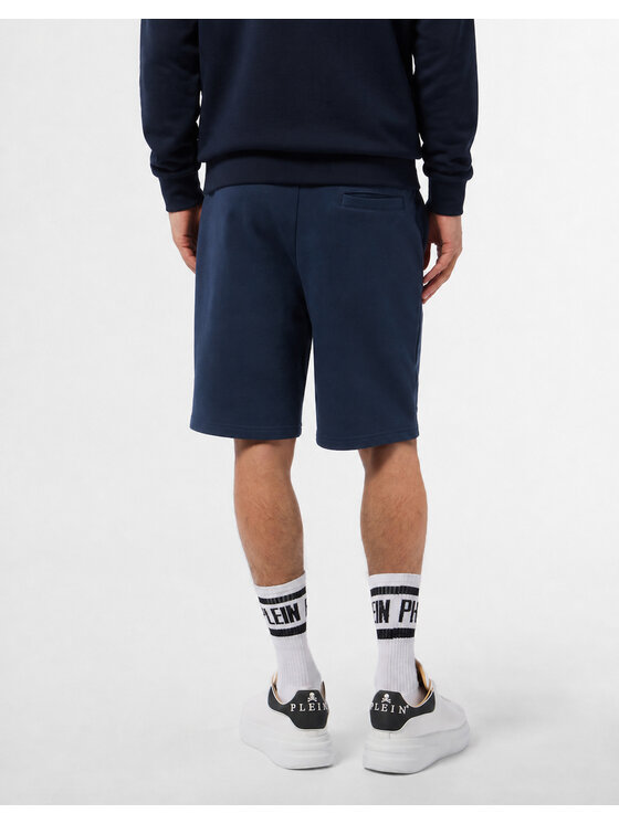 PHILIPP PLEIN PHILIPP PLEIN Športové kraťasy 26001 Tmavomodrá Jogger Fit