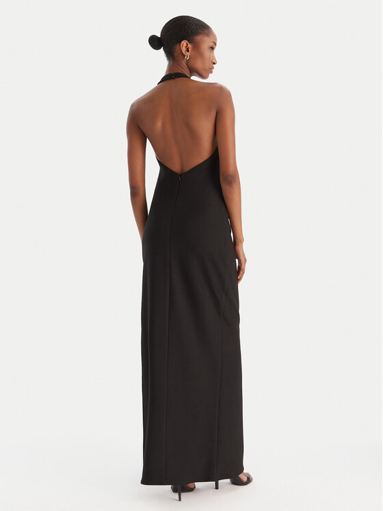 Eleh Eleh Abendkleid EFW250216 Schwarz Regular Fit