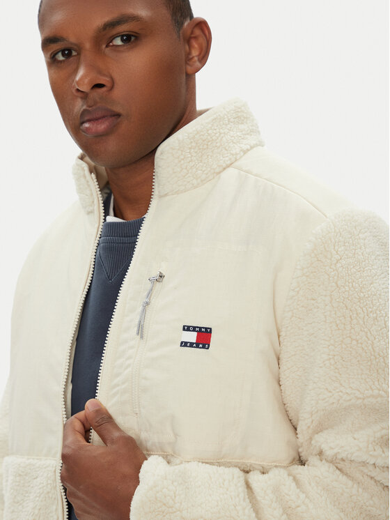 Tommy Jeans Tommy Jeans Prijelazna jakna Novelty DM0DM21682 Bež Regular Fit
