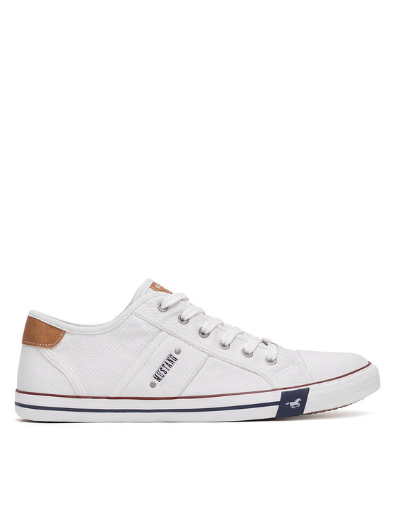Mustang Mustang Sneakers aus Stoff 4058-310 Weiß