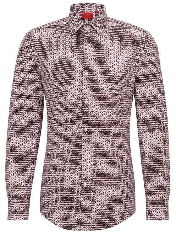 HUGO Hugo Marškiniai 50495068 Spalvota Slim Fit