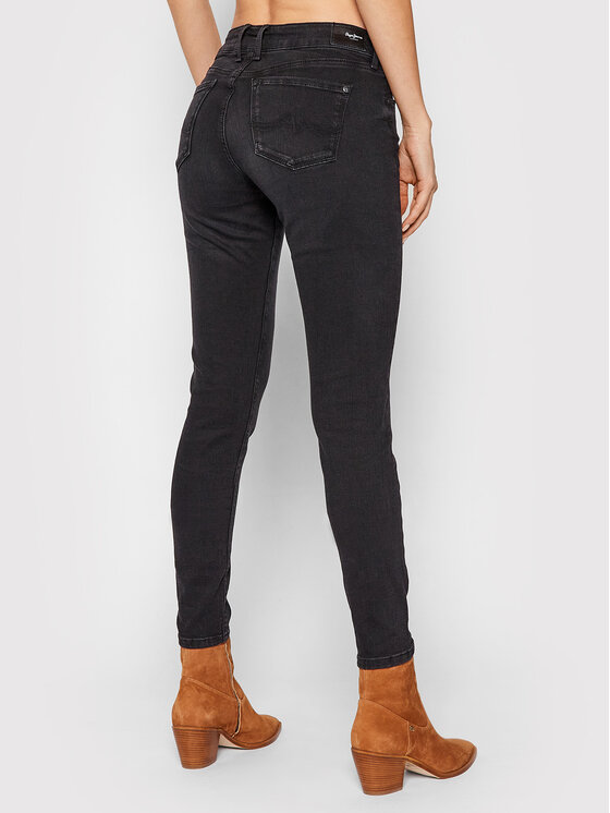 Pepe Jeans Pepe Jeans Jeansy Soho PL204174 Czarny Skinny Fit