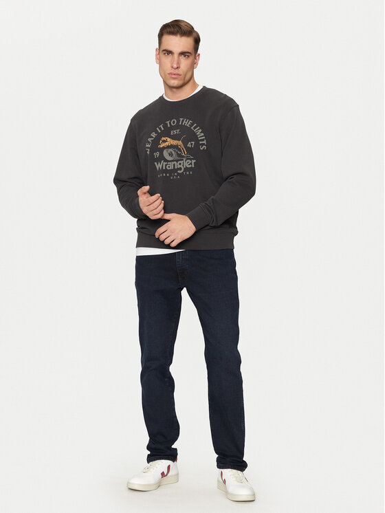 Wrangler Wrangler Jeans hlače River 112356837 Mornarsko modra Tapered Fit