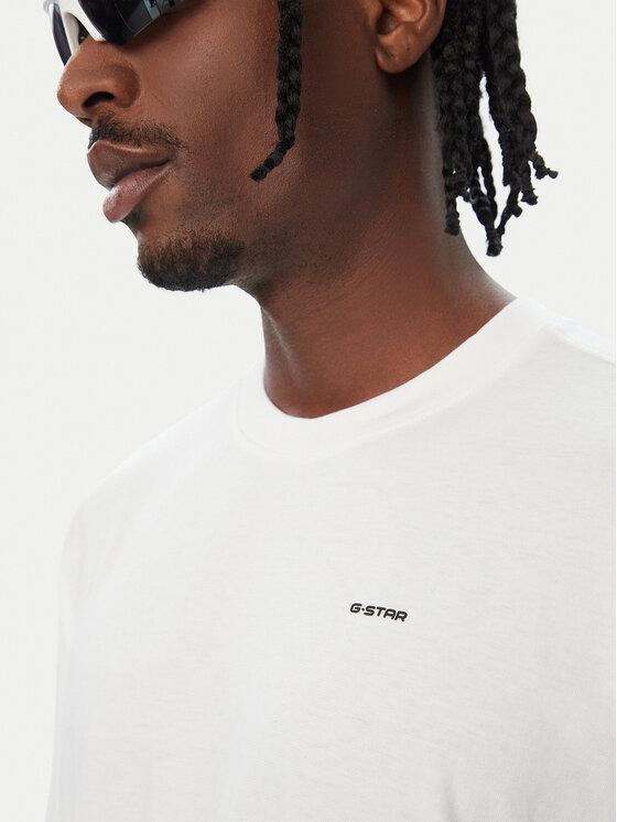 G-STAR G-STAR T-krekls D28588 D593 Balts Relaxed Fit
