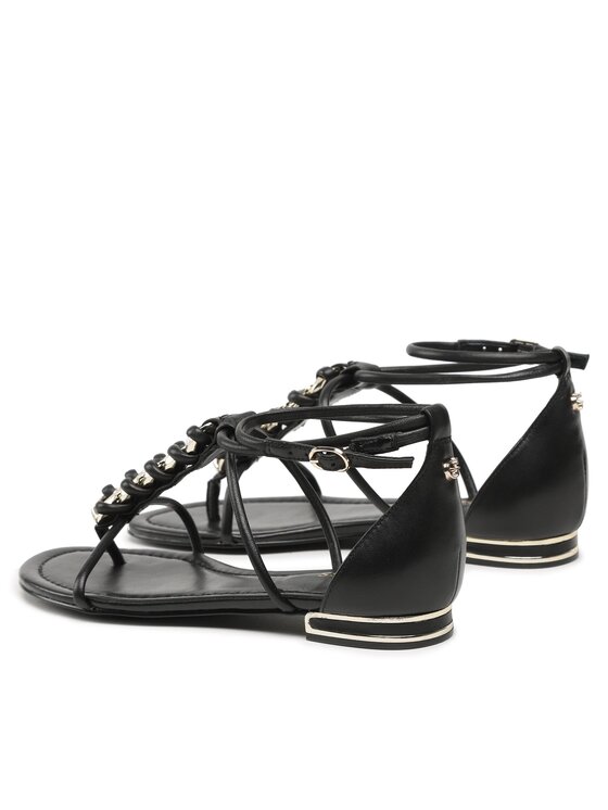 Guess Guess Sandale Cadha FL6CDH LEA21 Crna