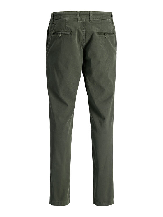 Jack & Jones Jack & Jones Chinos kelnes Marco Arthur 12260904 Pilka Slim Fit