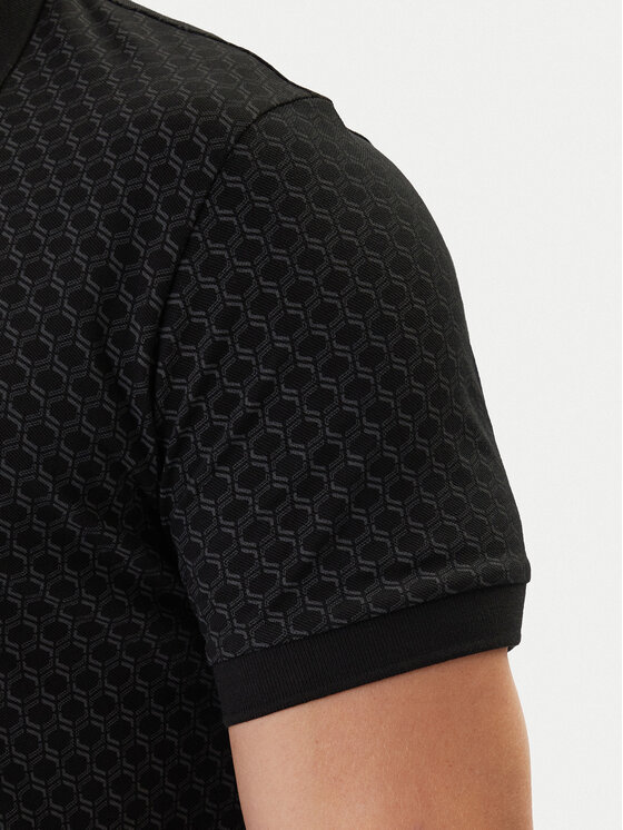 BOSS BOSS Tricou polo 50554591 Negru Regular Fit