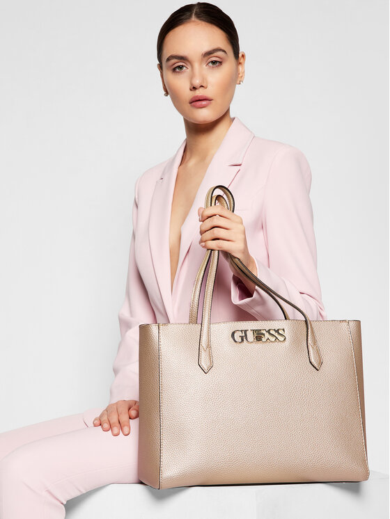 Guess Guess Torebka Uptown Chic (MG) HWMG73 01250 Złoty