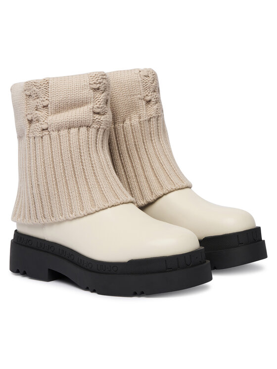 Liu Jo Liu Jo Stiefeletten Love 65 SF5121 TX330 Écru