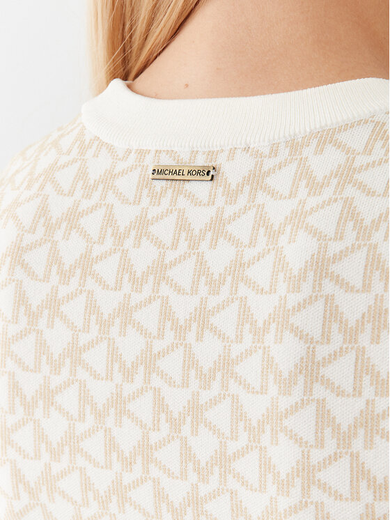 MICHAEL Michael Kors MICHAEL Michael Kors Pullover MH1604L5KZ Beige Regular Fit