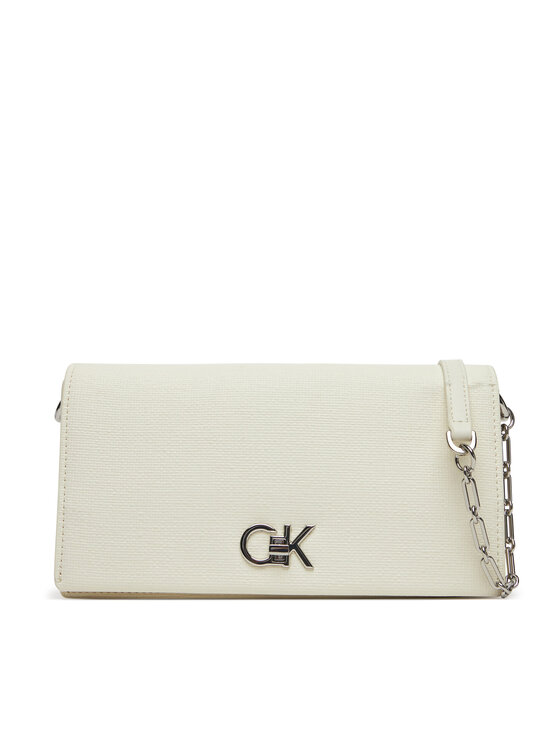 Calvin Klein Calvin Klein Kabelka Ck Mini Chain Bag_Tex K60K613180 Biela