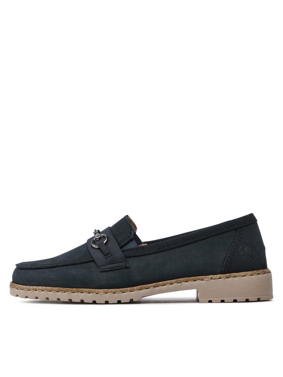 Rieker Rieker Loaferke 51860-14 Mornarsko modra