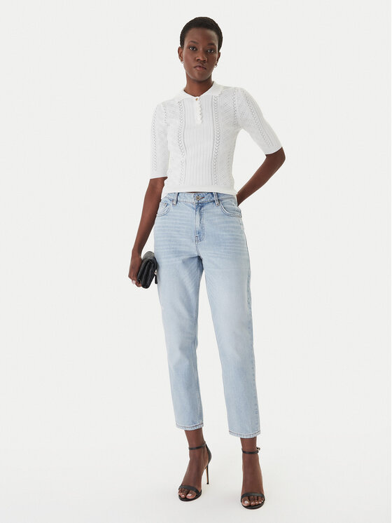 Fracomina Fracomina Jeans FP26SVD005D47103 Himmelblau Straight Leg