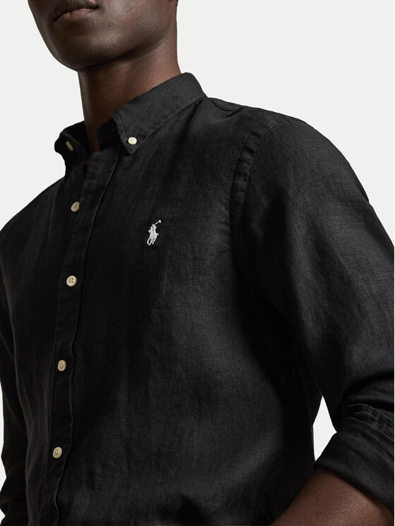 Polo Ralph Lauren Polo Ralph Lauren Cămașă 710968915503 Negru Slim Fit