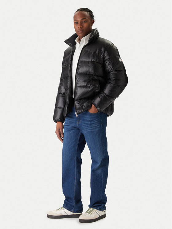 Tommy Jeans Tommy Jeans Зимно яке Western DM0DM22286 Черен Regular Fit