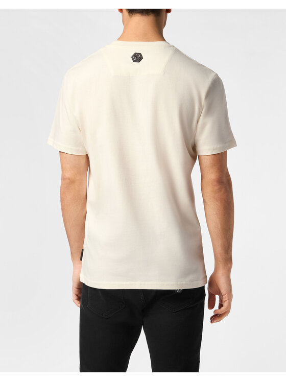 PHILIPP PLEIN PHILIPP PLEIN T-Shirt 27097 Biały Regular Fit