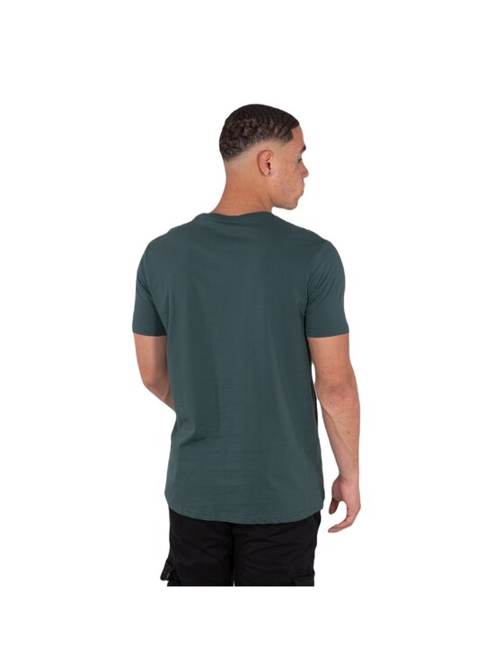 Alpha Industries Alpha Industries T-Shirt AI.188505-610 Zielony Basic Fit
