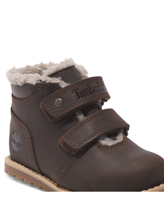 Timberland Timberland Gležnjarji Pokey Pine Warm Lined H&L TB0A5YVS9311 Rjava