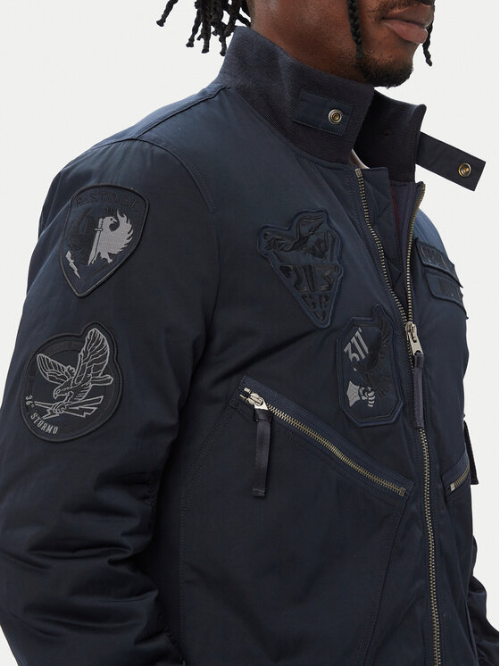 Aeronautica Militare Aeronautica Militare Μπόμπερ μπουφάν 262AB3077UCT04361 Σκούρο μπλε Regular Fit