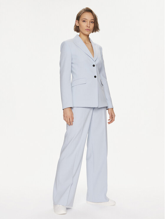 Hugo Stoffhose Himia 50513960 Blau Regular Fit | Modivo.de 