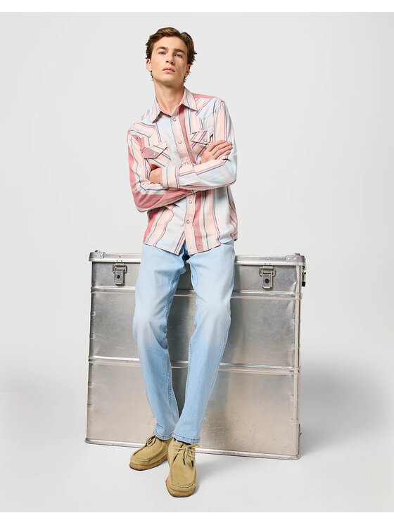 Wrangler Wrangler Jeans GREENSBORO Blu Straight Fit